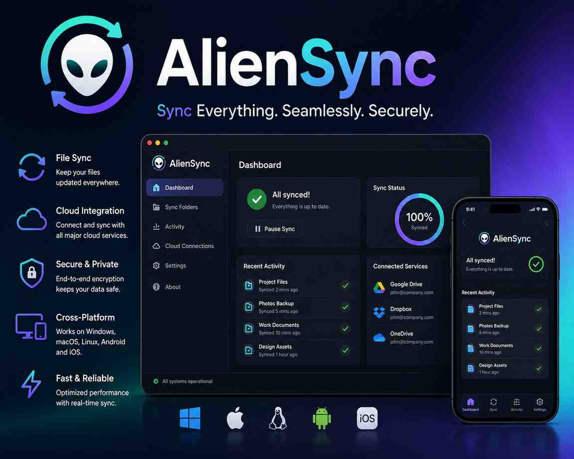 apps and software aliensync